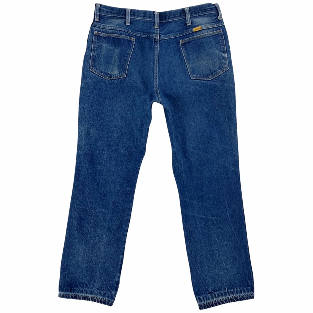 Vintage Rustler Jeans, Authentic Distressing and Grunge, Made in the USA - Picture 7 of 14